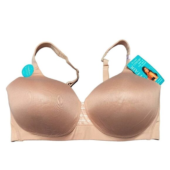 Vanity Fair Women's Beyond Comfort Full Figure Wirefree Bra - Picture 4 of 6